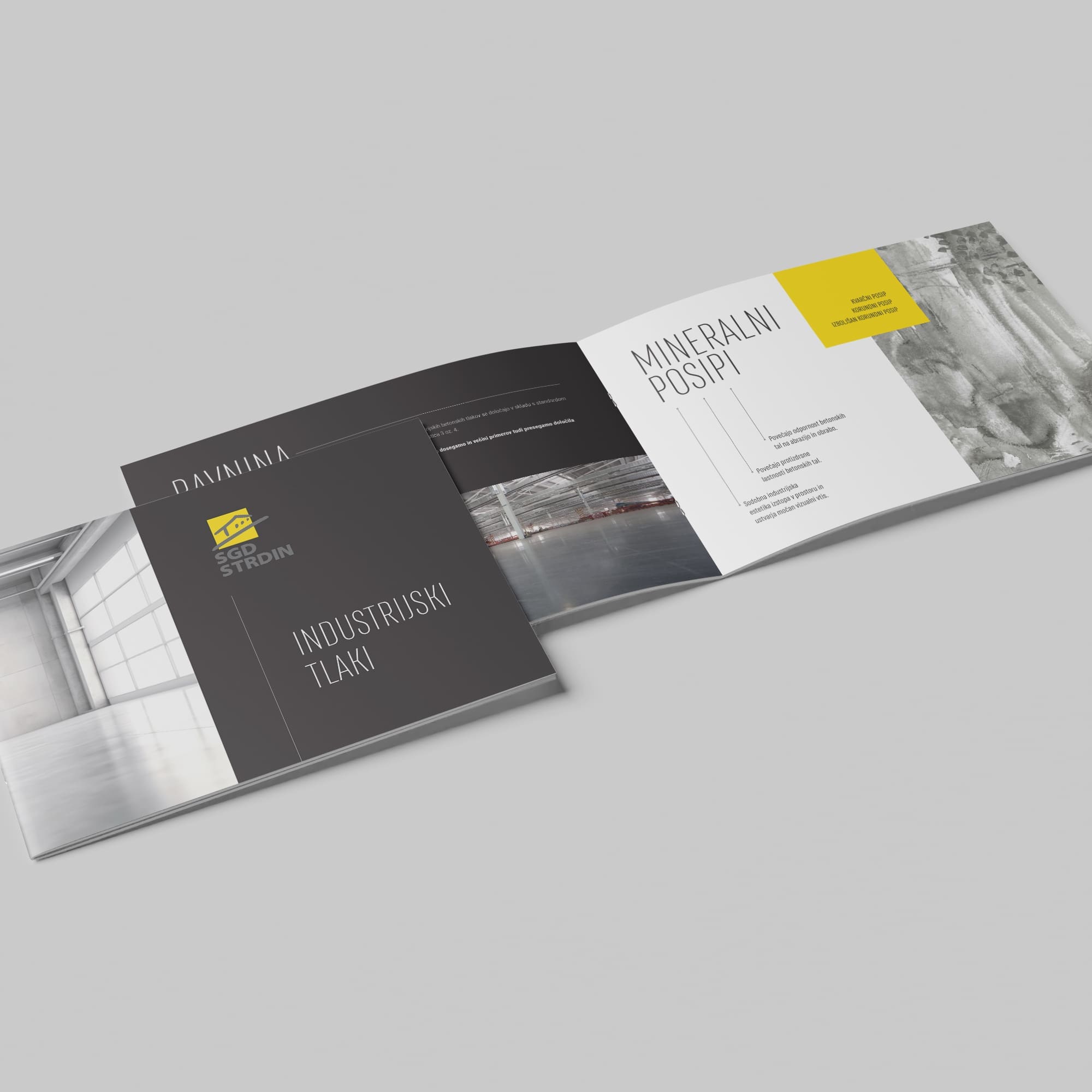 SGD Strdin katalog z razprtim notranjim dizajnom